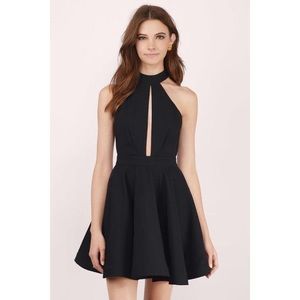 Tobi Black Halter Dress